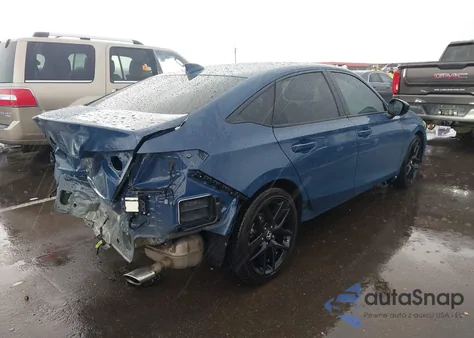 2025 Honda Civic Sport z USA, uszkodzony, nr VIN 2HGFE2F54SH503475